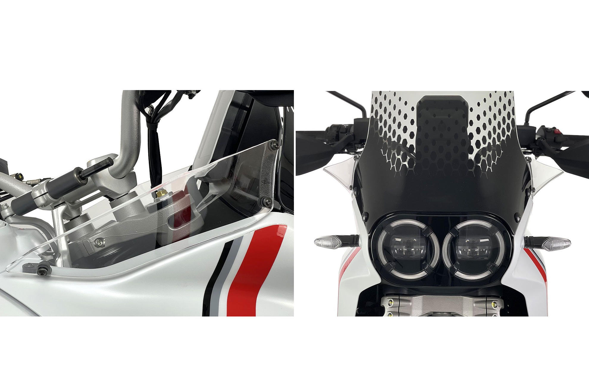 CNC Racing Air Deflectors for Ducati DesertX CNC Racing Air Deflectors for Ducati DesertX